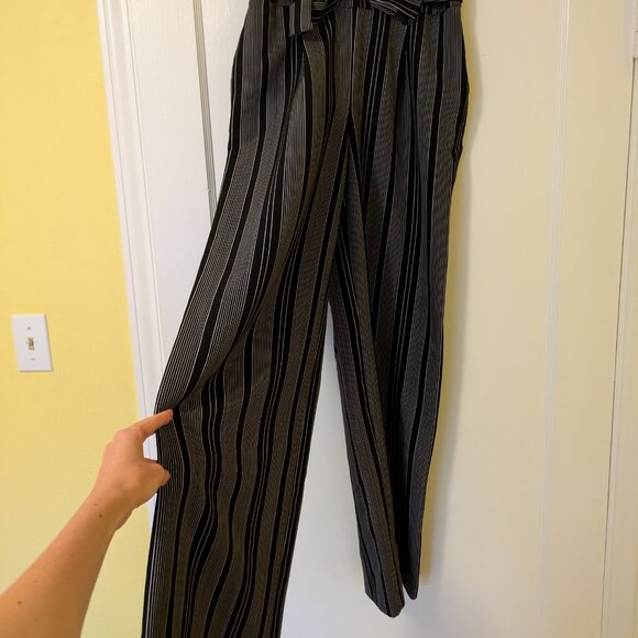 Striped Wide-leg Pants by Cynthia Rowley - Picture 2 of 4